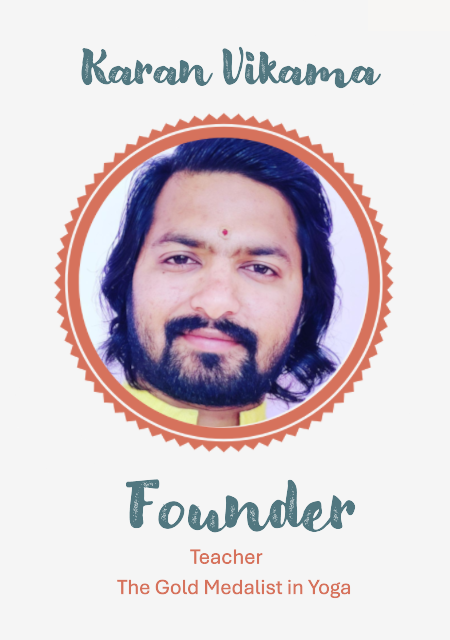 Karan Vikama, Gold Medalist in Yoga